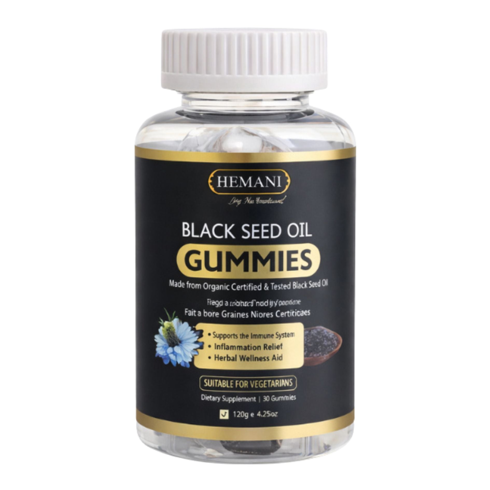 Farë e Zezë Gummies (30 copë)